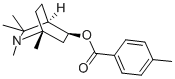 CAS 登录号：75479-61-7， [(1S,4S,5R)-1,7,8,8-四甲基-7-氮杂双环[2.2.2]辛烷-5-基]4-甲基苯甲酸酯
