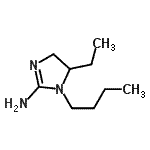 CAS 登录号：754919-27-2， 1-丁基-5-乙基-4,5-二氢-1H-咪唑-2-胺