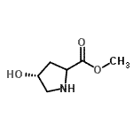 CAS 登录号：754962-86-2， 甲基(4R)-4-羟基脯氨酸酯