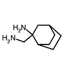 CAS 登录号：755721-28-9， 2-(氨基甲基)双环[2.2.2]辛烷-2-胺