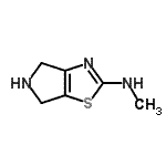 CAS 登录号：756453-36-8， N-甲基-5,6-二氢-4H-吡咯并[3,4-d][1,3]噻唑-2-胺