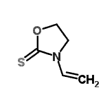 CAS 登录号：756486-85-8， 3-乙烯基-1,3-恶唑烷-2-硫酮