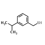 CAS 登录号：756501-89-0， (3-异丙基苯基)甲硫醇