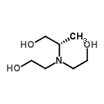 CAS 登录号：756796-52-8， (2S)-2-[二(2-羟基乙基)氨基]-1-丙醇