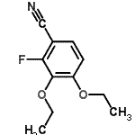 CAS 登录号：756840-04-7， 3,4-二乙氧基-2-氟苯甲腈