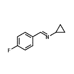 CAS 登录号：756845-67-7， (E)-N-环丙基-1-(4-氟苯基)甲亚胺
