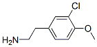 结构式 CAS# 7569-87-1, 3-氯-4-甲氧基苯乙胺