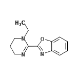 CAS 登录号：757131-67-2， 2-(1-乙基-1,4,5,6-四氢-2-嘧啶基)-1,3-苯并恶唑