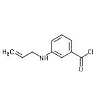 CAS 登录号：757140-32-2， 3-(烯丙基氨基)苯甲酰氯