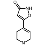 CAS#: 757163-76-1， 5-(1,2,3,6-Tetrahydro-4-pyridinyl)-1,2-oxazol-3-ol