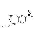 CAS 登录号：757168-43-7， 2-乙基-7-硝基-2,3,4,5-四氢-1,4-苯并氧氮杂卓