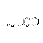 CAS 登录号：757249-10-8， N-[2-(2-喹啉基)乙基]甲酰胺
