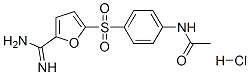 CAS 登录号：75745-70-9， N-(4-((5-(氨基亚胺甲基)-2-呋喃基)磺酰基)苯基)-乙酰胺单盐酸盐