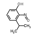 CAS 登录号：75775-41-6， 3-异丙基-2-亚硝基苯酚