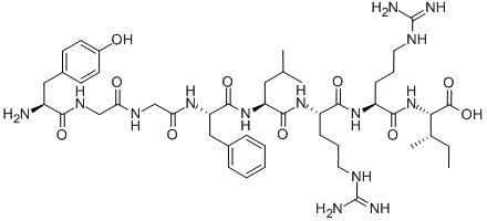 CAS#: 75790-53-3， H-Tyr-Gly-Gly-Phe-Leu-Arg-Arg-Ile-OH
