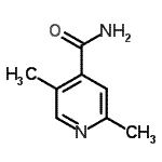CAS 登录号：7584-16-9， 2,5-二甲基异烟酰胺