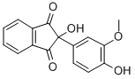 CAS#: 75840-16-3, 2-Hydroxy-2-(4-Hydroxy-3-Methoxyphenyl)Indene-1,3-Dione