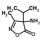 CAS 登录号：758654-81-8， 4-氨基-4-异丙基-3-甲基-1,2-恶唑-5(4H)-酮
