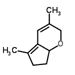 CAS#: 758720-09-1， 3,5-Dimethyl-2,6,7,7a-tetrahydrocyclopenta[b]pyran