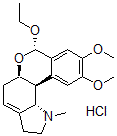 CAS 登录号：75917-42-9， (5aR,7S,11bS,11cS)-7-乙氧基-9,10-二甲氧基-1-甲基-3,5,5a,7,11b,11c-六氢-2H-异苯并吡喃并[3,4-g]吲哚盐酸盐