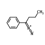 CAS 登录号：75920-63-7， (1-重氮基丁基)苯
