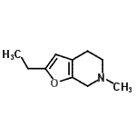 CAS 登录号：759422-67-8， 2-乙基-6-甲基-4,5,6,7-四氢呋喃并[2,3-c]吡啶