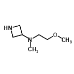 CAS 登录号：759436-38-9， N-(2-甲氧基乙基)-N-甲基-3-氮杂环丁胺
