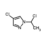 CAS 登录号：760124-03-6， 4-氯-1-(1-氯乙基)-1H-吡唑