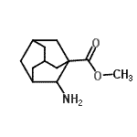 CAS 登录号：760126-25-8， 甲基2-氨基-1-金刚烷羧酸酯