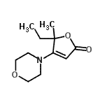 CAS 登录号：760191-41-1， 5-乙基-5-甲基-4-(4-吗啉基)-2(5H)-呋喃酮