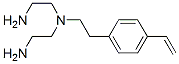 CAS 登录号：76020-62-7， N-(2-氨基乙基)-N-[2-(4-乙烯基苯基)乙基]乙烷-1,2-二胺