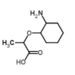 CAS 登录号：760915-39-7， 2-[(2-氨基环己基)氧基]丙酸