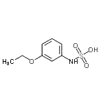 CAS 登录号：760919-98-0， (3-乙氧基苯基)氨基磺酸