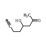 CAS 登录号：760968-74-9， 4-羟基-6-氧代庚烷腈