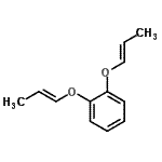CAS 登录号：760980-80-1， 1,2-二[(1E)-1-丙烯-1-基氧基]苯