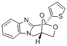 CAS 登录号：76099-03-1， 4,5-二氢-1-(2-噻吩基)-1,4-环氧-1H,3H-(1,4)氧氮杂卓并(4,3-a)苯并咪唑