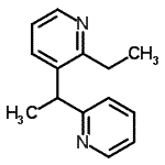 CAS#: 760998-90-1， 2-Ethyl-3-[1-(2-pyridinyl)ethyl]pyridine