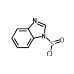 CAS 登录号：76113-66-1， 1H-苯并咪唑-1-亚磺酰氯