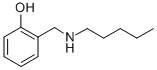 CAS 登录号：76128-88-6， 2-[(戊基氨基)甲基]苯酚