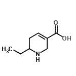 CAS 登录号：761368-97-2， 6-乙基-1,2,5,6-四氢-3-吡啶羧酸