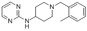CAS 登录号：76167-65-2， N-[1-[(2-甲基苯基)甲基]哌啶-4-基]嘧啶-2-胺