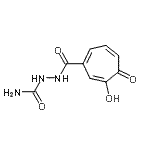 CAS 登录号：762201-17-2， 2-[(6-羟基-5-氧代-1,3,6-环庚三烯-1-基)羰基]氨基甲酰肼