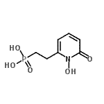 CAS 登录号：762228-49-9， [2-(1-羟基-6-氧代-1,6-二氢-2-吡啶基)乙基]膦酸