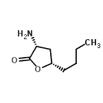 CAS 登录号：762229-97-0， (3R,5S)-3-氨基-5-丁基二氢-2(3H)-呋喃酮