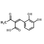 CAS 登录号：762237-32-1， (2Z)-2-(2,3-二羟基苄亚基)-3-氧代丁酸