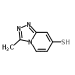 CAS 登录号：762272-56-0， 3-甲基[1,2,4]三唑并[4,3-a]吡啶-7-硫醇