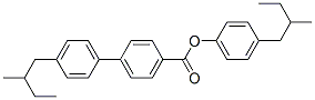 CAS 登录号：76260-42-9， [4-[(2S)-2-甲基丁基]苯基]4-[4-[(2S)-2-甲基丁基]苯基]苯甲酸酯