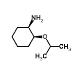 CAS 登录号：763065-47-0， (1R,2S)-2-异丙氧基环己烷胺