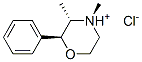 CAS#: 7635-51-0， (2S-trans)-3,4-Dimethyl-2-Phenylmorpholinium Chloride