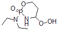 CAS 登录号：76353-74-7， N,N-二乙基-4-氢过氧基-2-氧代-1-氧杂-3-氮杂-2lambda5-磷杂环己烷-2-胺